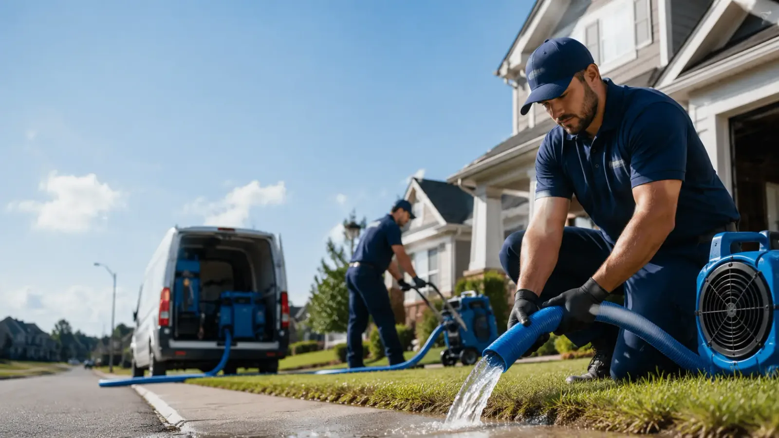 Flood Damage Restoration in West Point, CA